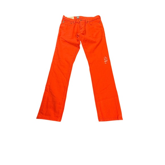 Abercrombie and Fitch The A&F Skinny Orange NWT Button fly 30X30 Men's - Picture 1 of 9